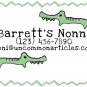 Custom Mommy Contact Cards