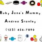 Custom Mommy Contact Cards