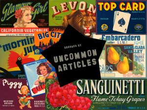 Vintage Crate Labels