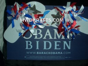 Inauguration Day Flip Flops