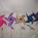 Unquie 6" paper pinwheels