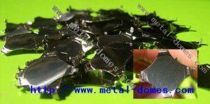 Four-Leg Metal Dome with Legs - Dia 11.4mm
