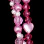 Pink Hearts and Butterflies