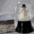 Austrian Perzy Glass Snowman Snowdome Waterglobe Snowglobe