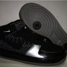 Men jordan Fusions Black and Silver