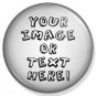 250 Custom Made 1" Black and White Buttons