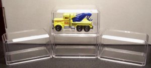 ACRYLIC DISPLAY CASE SET OF 4