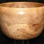 Spalted Maple Handcrafted Natural Wooden Bowl OOAK