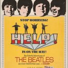 HELP vintage movie poster THE BEATLES MUSIC 1965 mccartney lennon 20x30 GEM