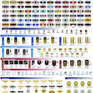 MILITARY FACTS CHART POSTER Ribbons Insignia Badges RARE HOT NEW 20x30-PW0 MILITARY FACTS CHART POSTER Ribbons Insignia Badges RARE HOT NEW 20x30-PW0