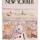 THE NEW YORKER cover poster famous illustration 1976 20x30 rare new - VY1 THE NEW YORKER cover poster famous illustration 1976 20x30 rare new - VY1