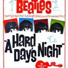 A HARD DAY'S NIGHT vintage movie poster THE BEATLES music JOHN LENNON 20x30 A HARD DAY'S NIGHT vintage movie poster THE BEATLES music JOHN LENNON 20x30