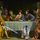 STAR WARS LAST SUPPER art poster FUNNY ICONIC R2D2 collectors valuable 20x30 STAR WARS LAST SUPPER art poster FUNNY ICONIC R2D2 collectors valuable 20x30