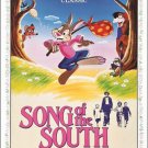DISNEY song of the SOUTH vintage movie poster ANIMALS KIDS 20x30 family