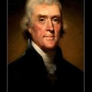 portrait THOMAS JEFFERSON 3rd PRESIDENT USA FOUNDING FATHER poster 20x30