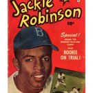 JACKIE ROBINSON MAG COVER vintage poster 1947 BASEBALL dodgers 1947 PRECIOUS