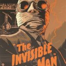 HG WELLS' THE INVISIBLE MAN vintage movie poster DRAMA MYSTERY cult 20x30