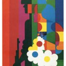 Independence Day POLITICAL POSTER Dan Reisinger ISRAEL 1974 20x30 hot rare