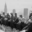 ROCKEFELLER BUILDING ironworkers CONSTRUCTION LUNCH poster 20x30 HISTORIC - QW0