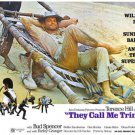 THEY CALL ME TRINITY movie poster TERENCE HILL western fun RELAXED 20x30