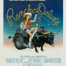 1975 RANCHO DELUXE movie poster JEFF BRIDGES elizabeth ashley 20x30 WESTERN