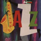 PHILIPS for jazz POSTER C VAN VELSEN netherlands 1955-1956 vintage ad 20x30