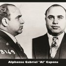 AL CAPONE mug shot VINTAGE PHOTO POSTER b/w famous gangster COLLECTORS 20x30
