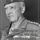 GEORGE S. PATTON famous army general PATRIOTIC PHOTO QUOTE POSTER 20x30