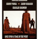 ONCE UPON A TIME IN THE WEST by Sergio Leone MOVIE POSTER1968 Western 20x30- RY1 ONCE UPON A TIME IN THE WEST by Sergio Leone MOVIE POSTER1968 Western 20x30- RY1