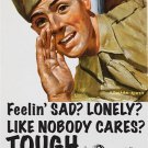 TOUGH SHIT funny military poster GUY WITH MIDDLE FINGER no pity 20x30 NEW TOUGH SHIT funny military poster GUY WITH MIDDLE FINGER no pity 20x30 NEW