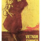 vietnam summer 1967 VINTAGE POLITICAL POSTER united states 1967 20x30 rare!