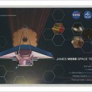 NASA Scientific Educational Astronomy Space Telescope James Webb Poster 24X36