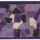 1937 paul klee BLUE NIGHT vintage painting ART POSTER purple cubism 20x30