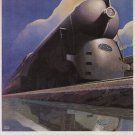 THE NEW 20th CENTURY LIMITED vintage train poster RAGAN USA 1938 20x30 RARE