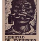 Mexico 1968- FREEDOM OF EXPRESSION poster 20x30 political CIVIL RIGHTS