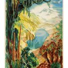 BELGIAN CONGO colonial tourism VINTAGE POSTER vivid painting NATURE 20x30