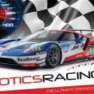 colorful dynamic EXOTIC RACING CAR poster ULTIMATE DRIVING EXPERIENCE 20x30
