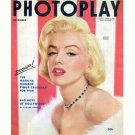 1954 MARILYN MONROE PHOTOPLAY magazine cover poster SULTRY SOFT rare 20x30
