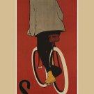 simplex VINTAGE ad POSTER daniël HOEKSEMA netherlands 1907 20x30 SPORTY new