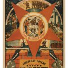 SOVIET RUSSIA vintage propaganda poster D Moor Soviet Union 1919 20x30 rare