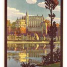 chateau of amboise FRENCH VINTAGE TRAIN TRAVEL POSTER 20x30 lake mansion chateau of amboise FRENCH VINTAGE TRAIN TRAVEL POSTER 20x30 lake mansion