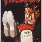 firestone shoes higher mileage VINTAGE AD POSTER Mauzan Argentina 1927 20x30