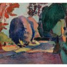 The Luxembourg Gardens HENRI MATISSE 20x30 Fine Art Painting Poster PRIZED!