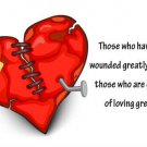 BROKEN HEART inspirational QUOTE poster 20x30 CUTE band-aid STITCHES BROKEN HEART inspirational QUOTE poster 20x30 CUTE band-aid STITCHES