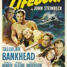 ALFRED HITCHCOCK'S Lifeboat Movie Poster Tallulah Bankhead SUSPENSE 20x30