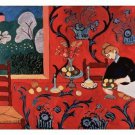 henri matisse THE RED ROOM HARMONY 20x30 fine art poster IMPRESSIONIST rare