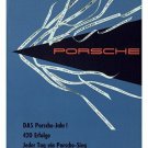 ABSTRACT RACING vintage sports poster UNUSUAL collectors 20x30 retro