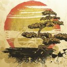 bonsai tree VINTAGE NATURE POSTER japanese topiary MODERN ART 20x30 rare new bonsai tree VINTAGE NATURE POSTER japanese topiary MODERN ART 20x30 rare new
