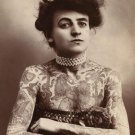 TATTOO vintage woman MOTIVATIONAL quote POSTER 20x30 sepia tone COOL RARE TATTOO vintage woman MOTIVATIONAL quote POSTER 20x30 sepia tone COOL RARE