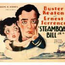 REISNER DIRECTED steamboat bill jr MOVIE poster BUSTER KEATON 1928 20x30 hot